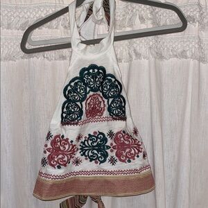 Gorgeous Embroidered Halter